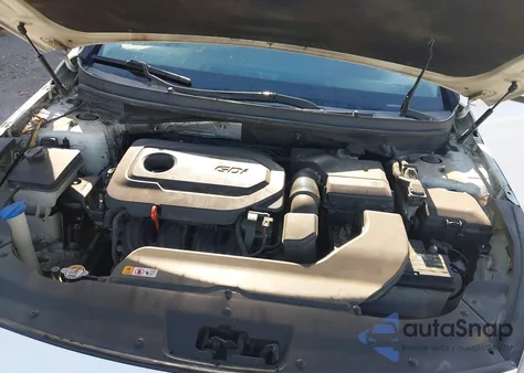 2015 Hyundai Sonata Se from USA, damaged, VIN 5NPE24AF5FH004809